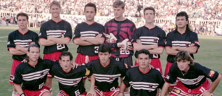 DC United, MLS opening day 1996.jpg